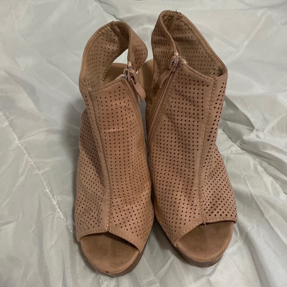 Bootie heels